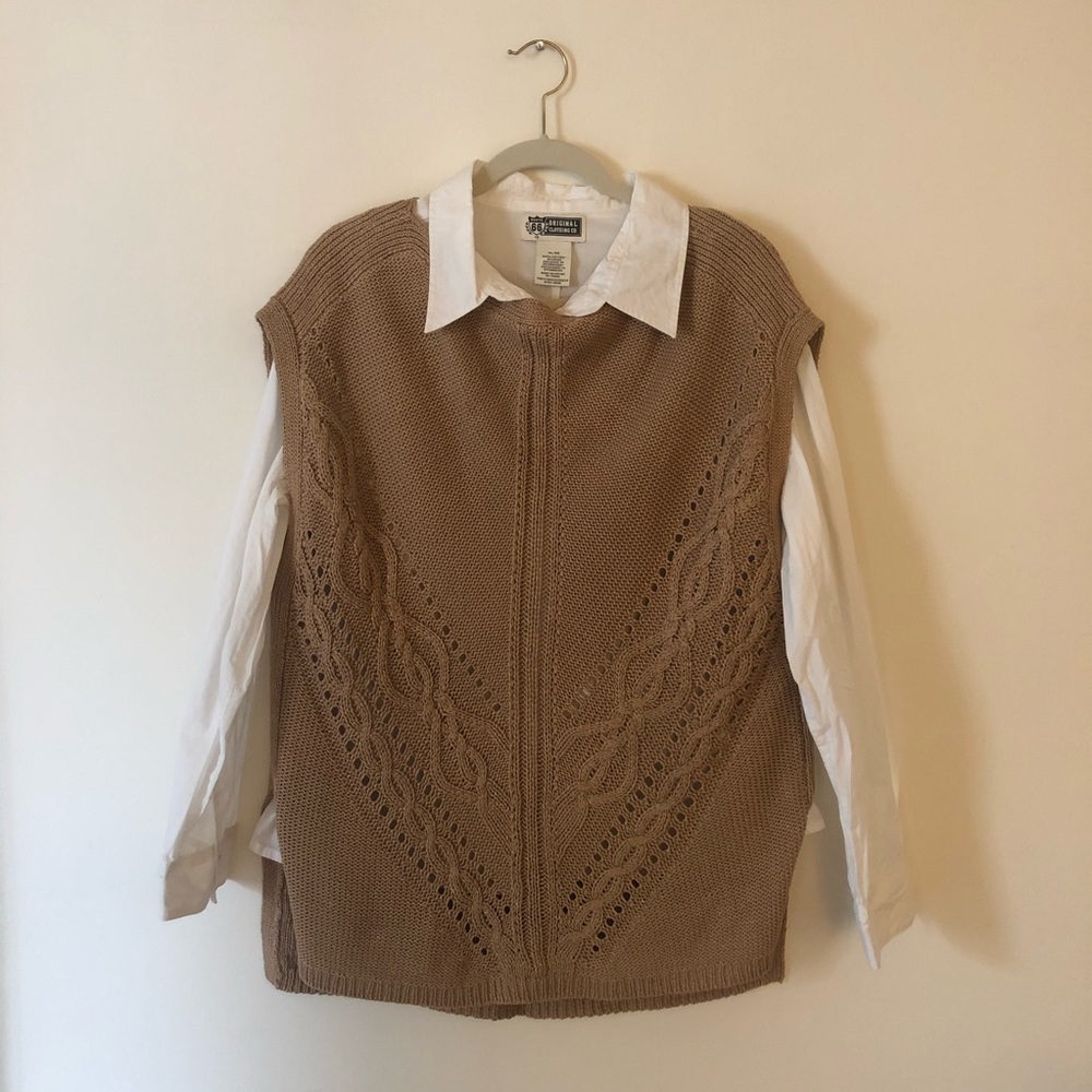 Trendy Knitted Sweater Vest
